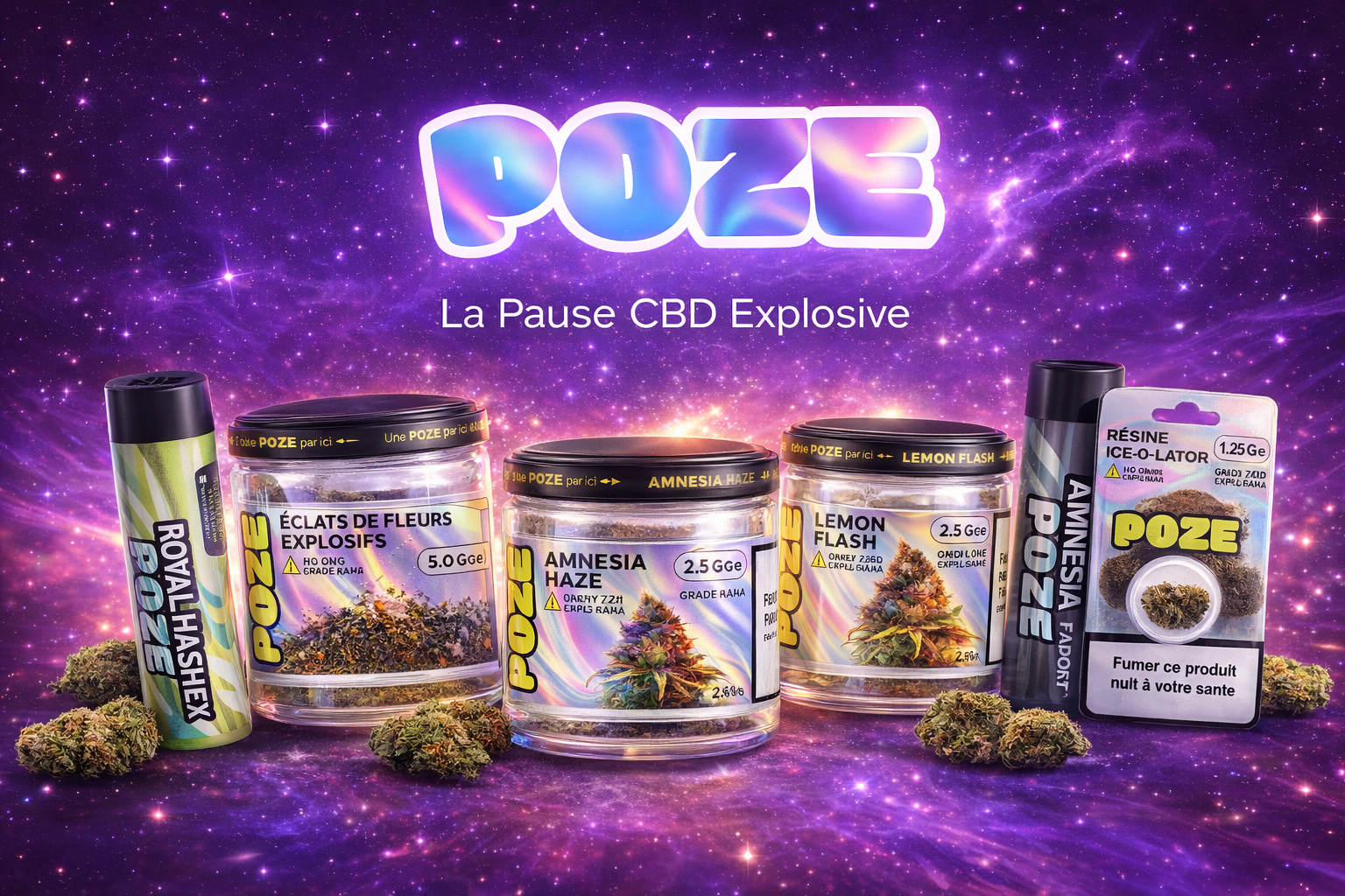 CBD POZE — Formule Explosive