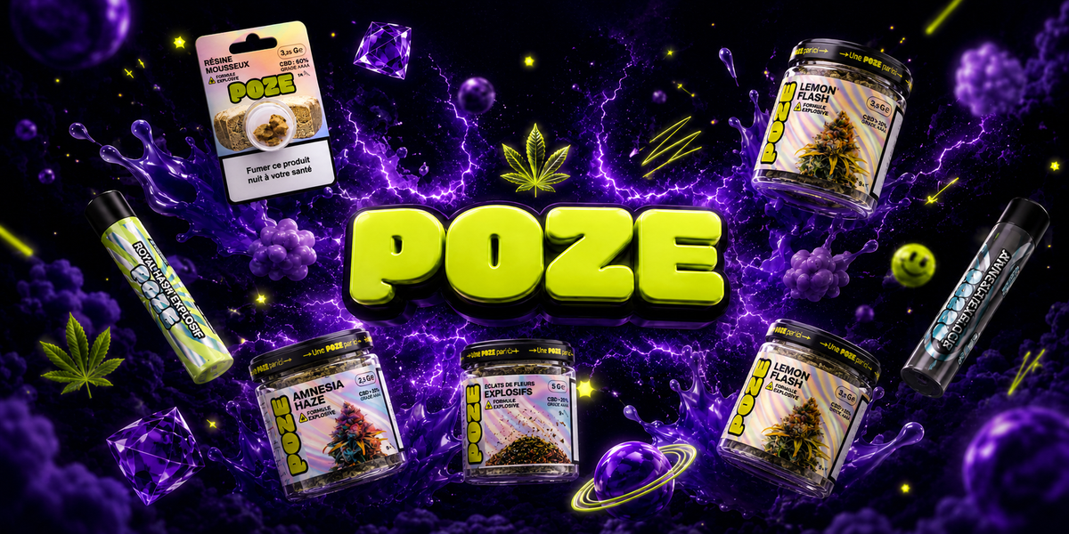 CBD POZE — Formule Explosive