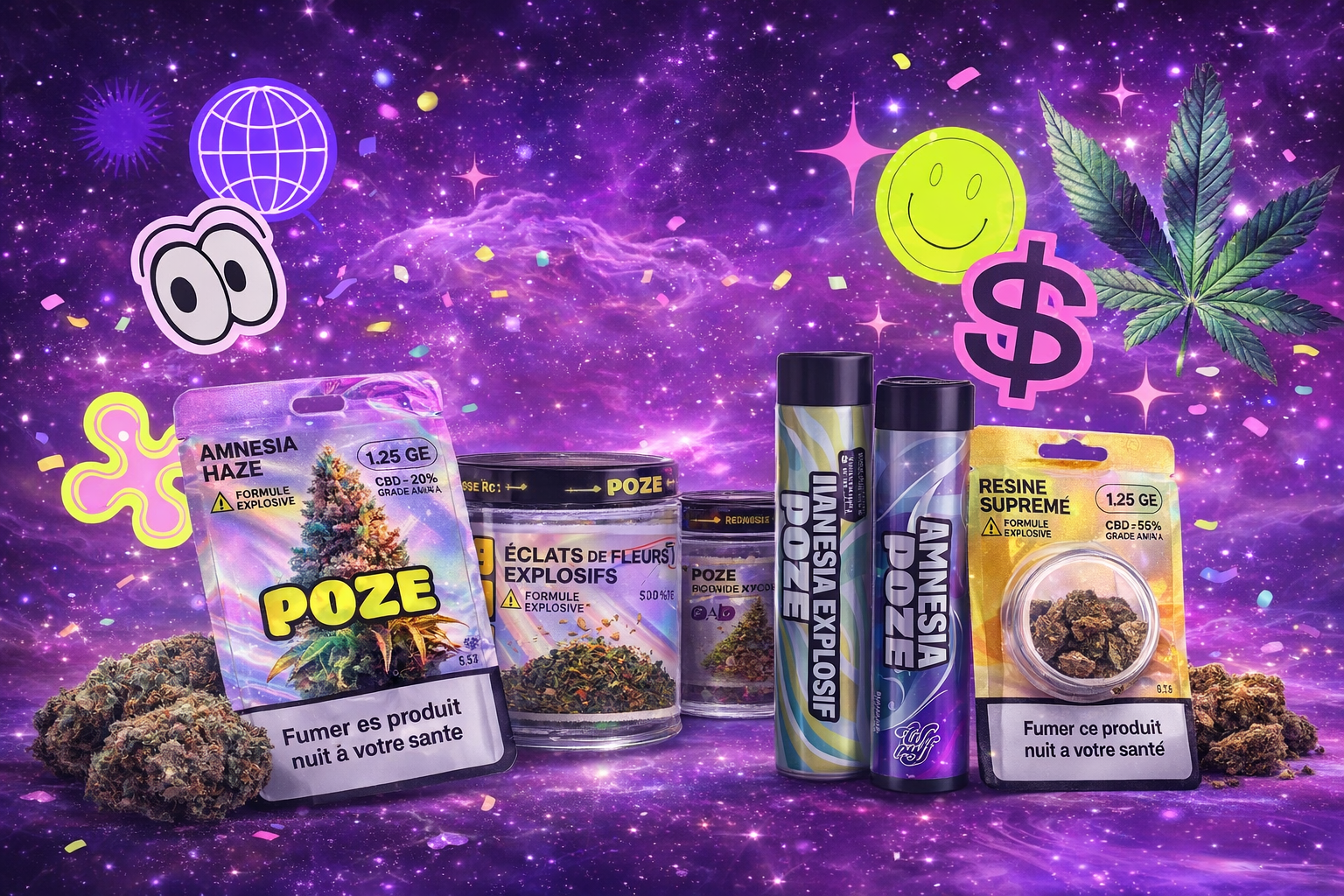 POZE CBD — Toute la gamme au meilleur prix | CloudClub