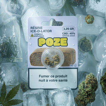 POZE RÉSINE ICE-O-LATOR EXPLOSIF 1,25/3,25GR