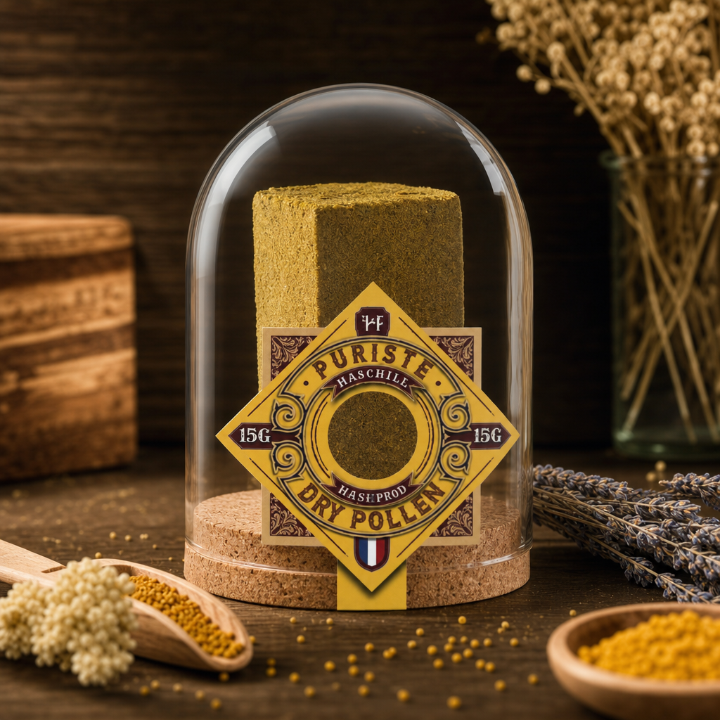 Résine CBD Puriste – Dry Pollen 15g