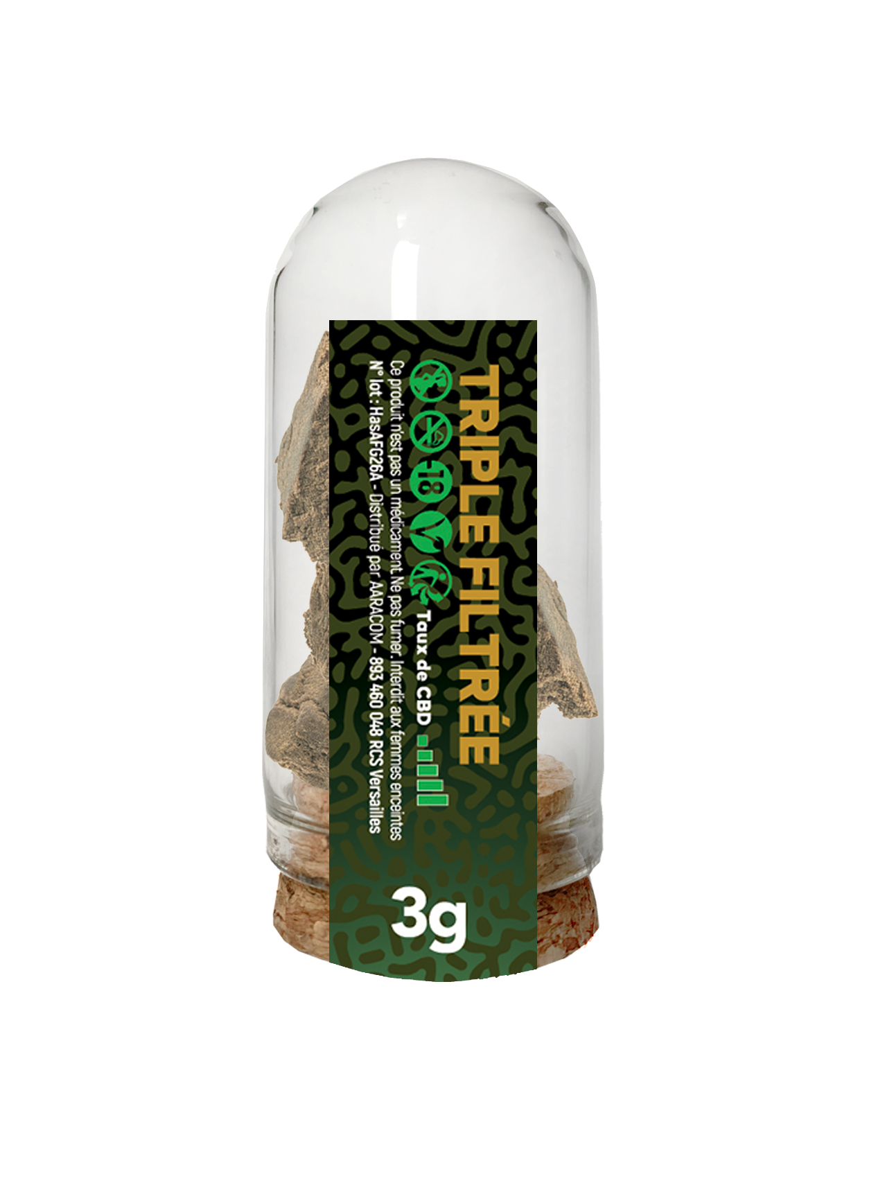 Triple Filtrée CBD Premium – 3g